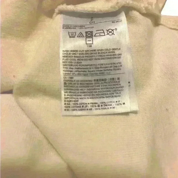 Banana Republic small ivory embellished top - Picture 5 of 6